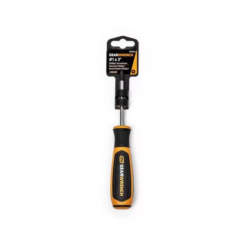 #1 X 3 In Phillips Bi-material Screwdriver