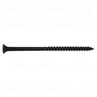 #10 X 4 Black Phosphate Coarse Thread Phillips Bugle Head Drywall Screws
