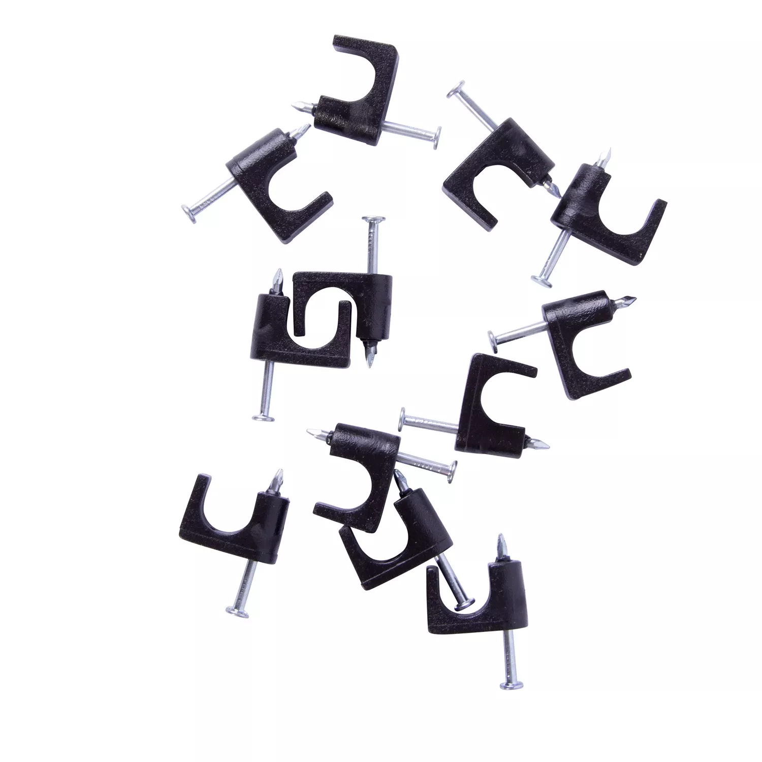 .563 In. W Plastic Insulated Cable Staple 100 Pk
