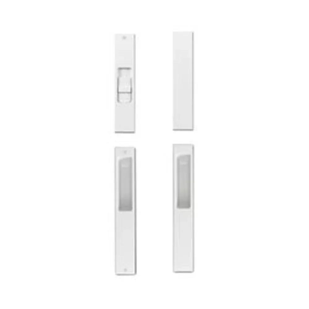 Andersen A-Series Gliding Patio Door Non-Keyed Lock Flush Mount Hardware Set – White