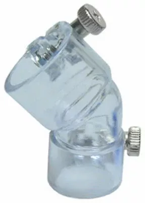 “JT” 30626 Clear Powerfeed Elbow