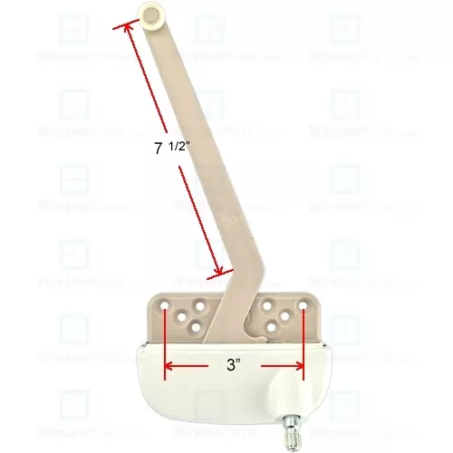 Truth Hardware “Ellipse” Single Arm 9-1/2″ Operator (Left Hand)