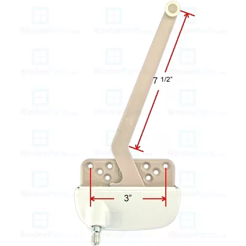 Truth Hardware “Ellipse” Single Arm 9-1/2″ Operator (Right Hand)